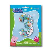 Peppa Pig - Number Three 26inc image