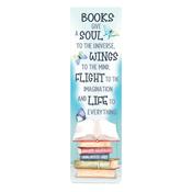 Books Give a Soul Magnetic Bookmark image