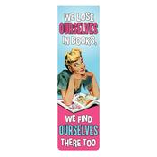 We Lose Ourselves in Books Magnetic Bookmark image