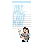 Lady Plans Magnetic Notepad image