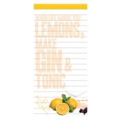 When Life Hands You Lemons Magnetic Notepad image