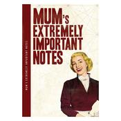 Mum's Extremely Important Notes XL Notepad image