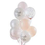 LATEX BALLOON BUNDLE BRIDE TO BE 30CM 12PK image