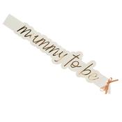 Mummy To Be Paper Sash