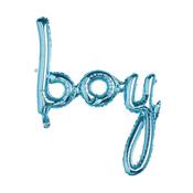 Blue 'Boy' Foil Balloon image