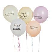 Cheeky 12" Latex Balloons - Pack of 5 image