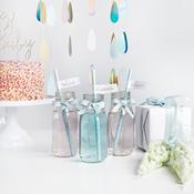 Unisex Paper Straws with Flags - Pack of 20 image