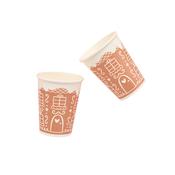 Gingerbread House Paper Cups - Pack of 8 image