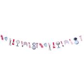 Pamper Party Card Garland 2m