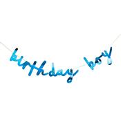 Blue 'Birthday Boy' Card Banner 2m image