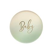 Sage 'Baby' Paper Plates - Pack of 8