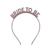 Rose Gold 'Bride To Be' Glitter Headband image