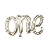 Gold 'One' Foil 14'' Balloon image