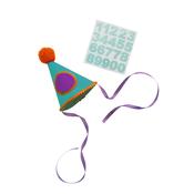 Premium Brights Customisable Felt Party Hat image