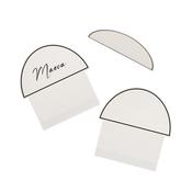 Monochrome Arch Place Cards - Pack of 10 image