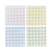 Gingham Paper Napkins - Pack of 16 image