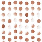 Rose Gold Circle Card Backdrop 20m