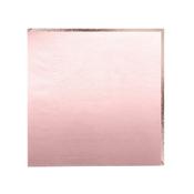 Rose Gold &amp; Pink Ombre Paper Napkins - Pack of 16 image