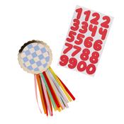Playful Brights Customisable Birthday Badge