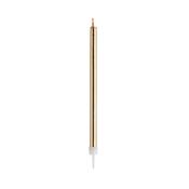 Gold Skinny Candles &amp; Holders 12 Pack image