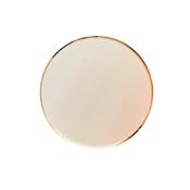 Gold &amp; Peach Ombre Paper Plates - Pack of 8