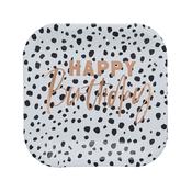 Dalmatian 'Happy Birthday' Paper Plates - Pack of 10 image