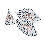 Dalmatian 'Happy Birthday' Party Hats - Pack of 10 image