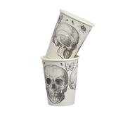 Skull Paper Cups - Pack of 8