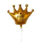 Gold Crown 'King Of Dads' 35'' Foil Balloon image