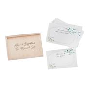 Wooden Advise Box With Cards - Pack of 50 Cards