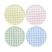 Gingham Paper Plates - Pack of 8