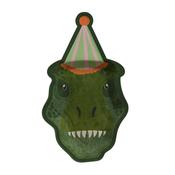 Party T-Rex Paper Plates - Pack of 8
