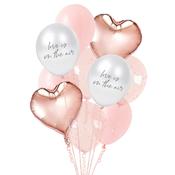 Valentine Latex &amp; Foil Balloon Bundle - Pack of 12 image