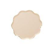 Champagne Paper Plates - Pack of 8