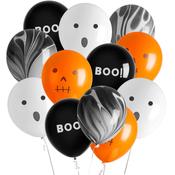 Halloween 12" Latex Balloon Bundle - Pack of 12 image