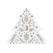 Christmas Tree Paper Napkins - Pack of 16 image