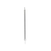 Silver Skinny Candles &amp; Holders 12 Pack image