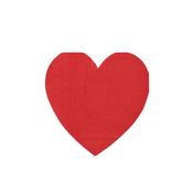 Heart Paper Napkins - Pack of 16 image