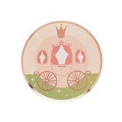 Carriage Paper Plates - Pack of 8