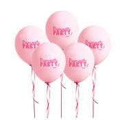 Pamper Party 12" Latex Balloons - Pack of 5 image