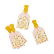 Champagne Bottle Paper Napkins - Pack of 20 image