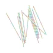 Eco Rainbow Paper Straws - Pack of 16