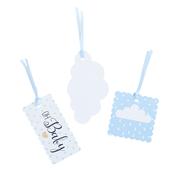 Blue Paper Gift Tags - Pack of 3 image