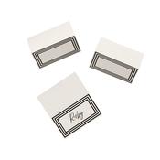 Monochrome Place Cards - Pack of 10 image