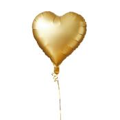 Gold Heart 18" Foil Balloon image