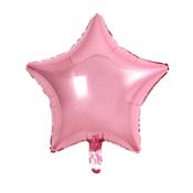 Pink Star 18" Foil Balloon - Pack of 1 image