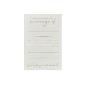 Gold Evening Invitations - Pack of 20 image