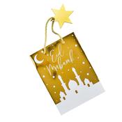 Eid Mubarak Gold Gift Bags - Pack of 5 image
