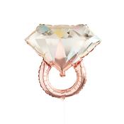 Rose Gold Ring 26" Foil Balloon image