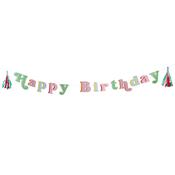 Bright Banquet 'Happy Birthday' Card Banner 2m